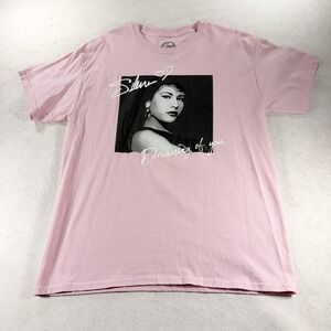 Selena Quintanilla Dreaming of You Pink Graphic T-Shirt Official Merch M/L
